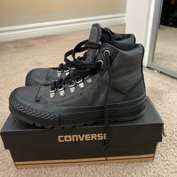 converse biker boots